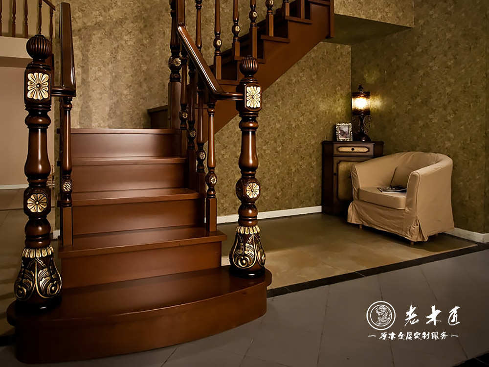 室内楼梯装修厂家 上海实木楼梯厂家