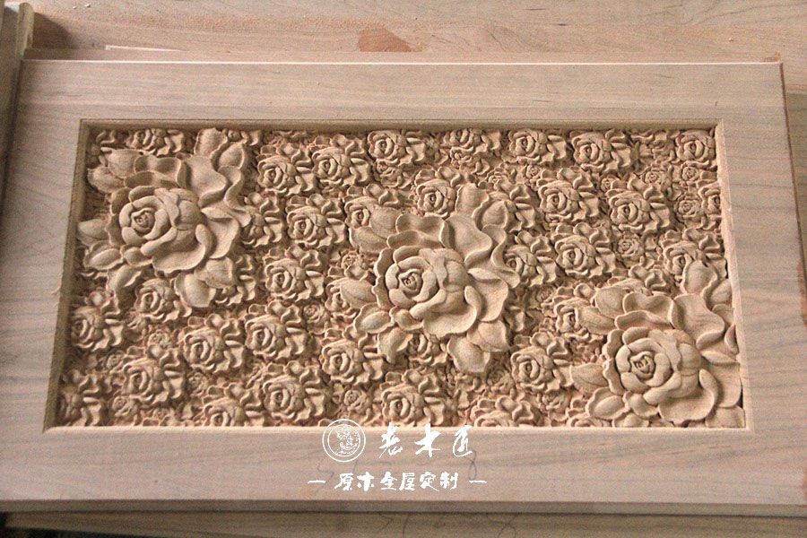 实木雕花图片